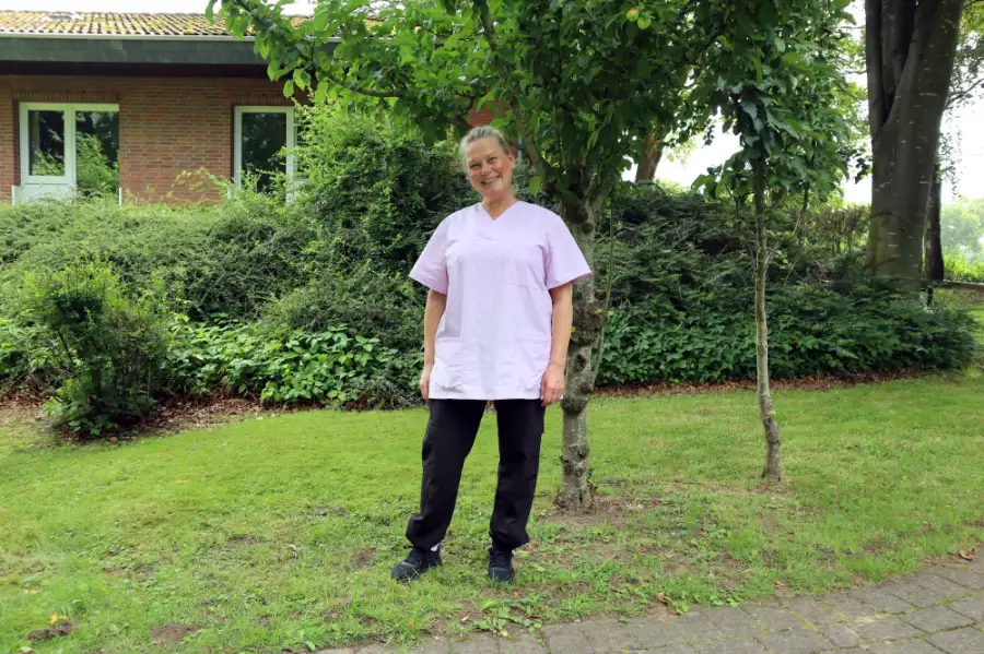 physio Foto von der Physiotherapeutin