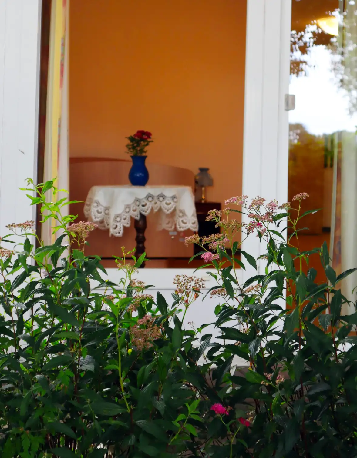 Blick in ein Bewohnerzimmer